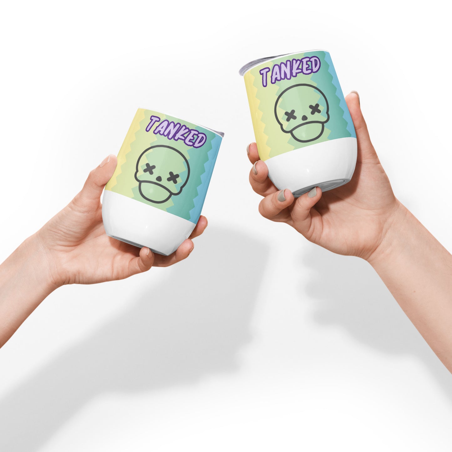 Wine tumbler- Tanked Tibia Edition