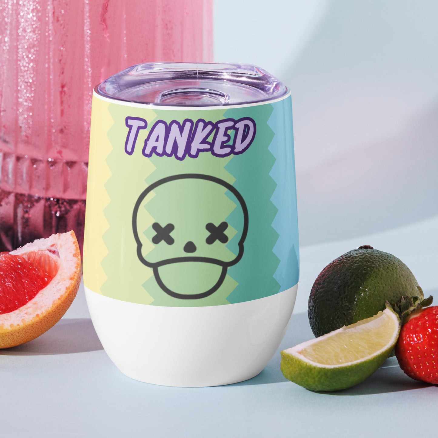 Wine tumbler- Tanked Tibia Edition