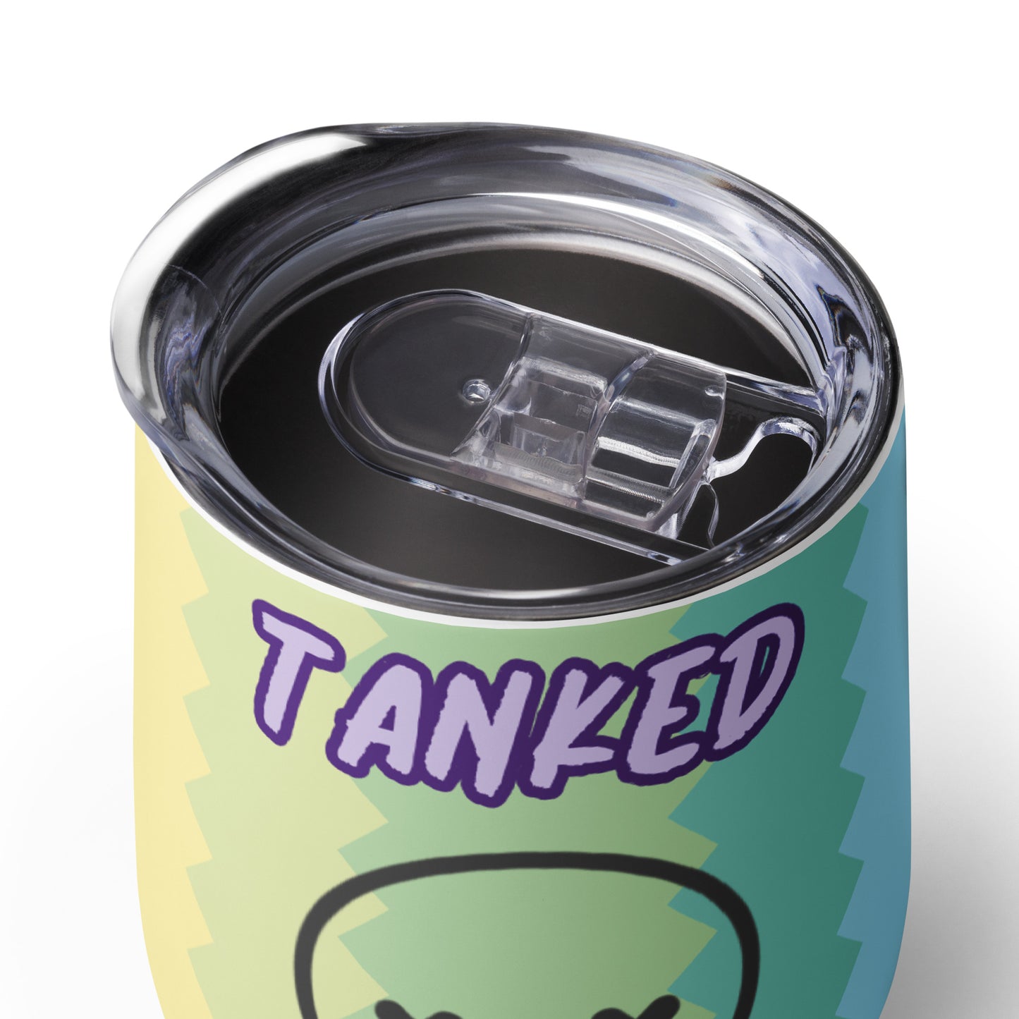 Wine tumbler- Tanked Tibia Edition